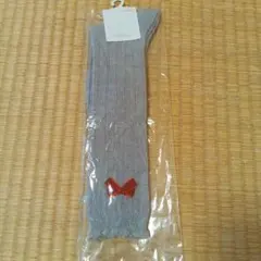 familiar キッズ靴下 ファミリアチェック　19-21cm グレー
