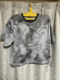 ナイキ　ショート丈メッシュウェア　グレー系　L