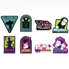 一番くじ　HUNTER×HUNTER　L賞 ステッカーアソート　ヒソカ イルミ