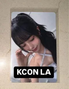 ココ KCON LA 2025 IZNA オフライン 会場限定 ラキドロ トレカ