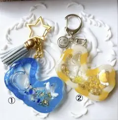 ฅ❤️ レジン ねこ 惑星 宇宙 チャーム パール ハンドメイド - メルカリ
