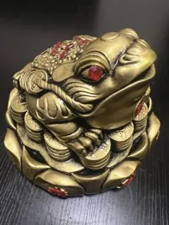 雷神三本脚蛙　唐物　縁起物　置物　　　　　骨董品　アンティーク　レトロ 2025年最新】三本脚の蛙の人気アイテム - メルカリ