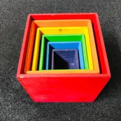 【送料無料】グリムス レインボーボックス スタッキングボックス