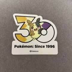 韓国限定 ポケモン 30周年記念 ステッカー 公式品 シール アローラ