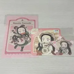 鬼滅の刃 竈門禰豆子 秋まつり ポストカード サンシャインシティ コースター