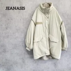 JEANASIS ジーナシス　袖2WAYアイボリーアウター　ロングコートF
