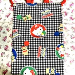 ハローキティ 巾着 当時物 激レア 美品 大きめ巾着 バッグ 昭和レトロ