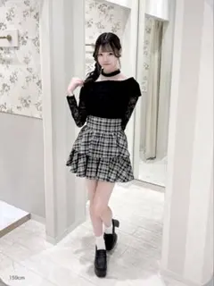 evelyn ティアードミニスカート
