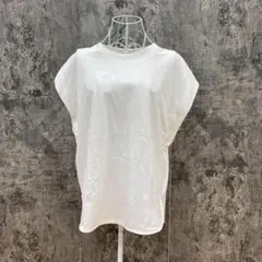✨GU✨ジーユー♡ルーズフィットTシャツ♡着回し抜群♡ホワイト(XL)