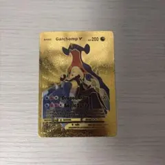 ポケモンカード　海外版 Garchomp V ゴールドカード