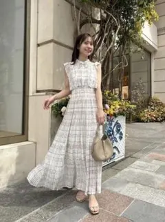 Snidel Sustainableフリルワンピース　サイズ1