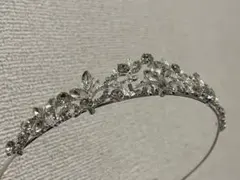 低めティアラとジルコニアジュエリーセット
