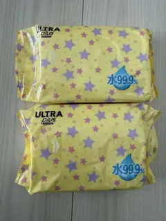 ULTRA plus 星柄ウェットティッシュ
