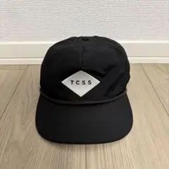 TCSS ナイロンキャップ ブラック ロゴキャップ サーフ系 フリーサイズのサムネイル