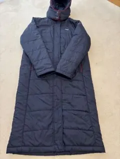 FILA フィラ ロング ベンチコート L フード ネイビー 防寒 冬