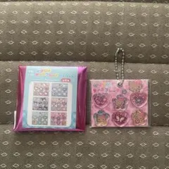 サンリオ おはじき シールフレーク風キーホルダー 日焼けキティ