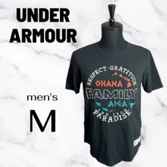【Under Armour】プロジェクトロック　プリント　Tシャツ　ブラック　M