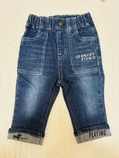 【美品】SLAP SLIP デニムパンツ 80㎝