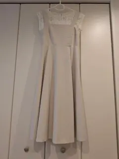 ジルバイ♥ジャンスカワンピースM♥オフホワイト