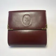 Cartier 二つ折り財布 ボルドーのサムネイル