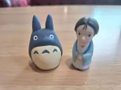 に*꒱様 スタジオジブリ フィギュアセット まとめて２体中トトロ廃盤指人形 どん