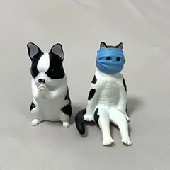 ✨犬と猫のフィギュアセット✨