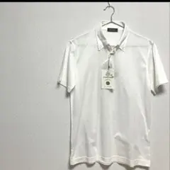 S 新品　BARNEY'S NEWYORK バーニーズニューヨーク　白ポロシャツのサムネイル
