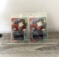 ワンピースカード モンキー・D・ルフィ プロモ 一番くじ 特典　2枚セット