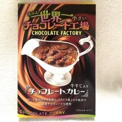 たぶん世界一小さいチョコレート工場 牛すじ入 チョコレート カレー レトルト
