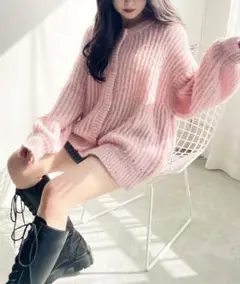 Heather AZATO クルーカーディガン