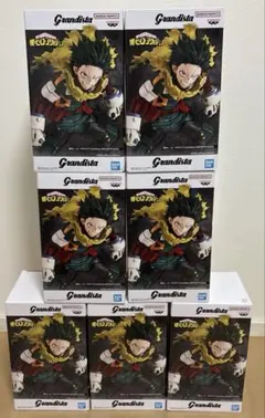 僕のヒーローアカデミア Grandista MIDORIYA IZUKU 7点