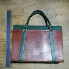 本革　ビジネス　ショルダー兼用バッグ