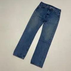 【メキシコ製】LEVI'S 501 インディゴ　ストレートデニムパンツ