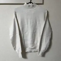 ※値下げ※ GU スウェットライクハイネックセーター［タグ有　新品］