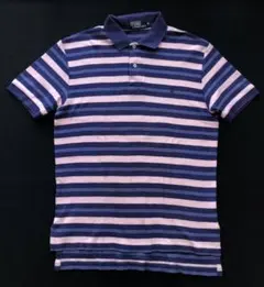 ポロ ラルフローレン ボーダー ポロシャツ 半袖 S/S ワンポイント