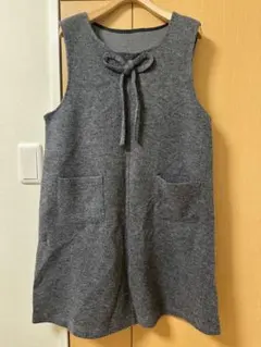 レディースニットベストワンピース