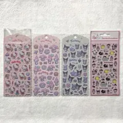 サンリオ フェルトシール キャラクターズシール 計4点セット ※訳あり