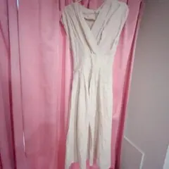 FRAY I.D リネンカシュクールワンピース M 美品