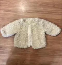 petit main ファーアウター 80