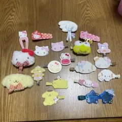 サンリオ前髪クリップまとめ売り