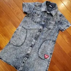 BREEZE デニム風ワンピース 130サイズ