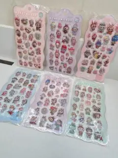 オークション　ラブブボンボンドロップシール　6枚セット