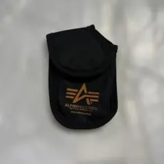 ALPHA INDUSTRIES ブラック　アウトドア　ポーチ