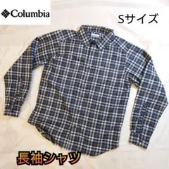 【古着美品】コロンビア Columbia 長袖シャツ チェック柄