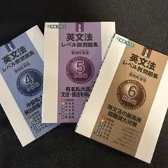 英文法レベル別問題集 4 中級編 - メルカリ