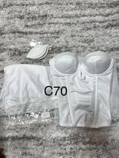 【美品】Bridal bloom ビスチェ、フレアパンツセット