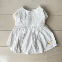 【美品！処分前】ROPE PICNIC ロペピクニック　犬服　コットンワンピ　Mのサムネイル