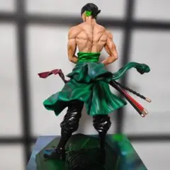 ロロノア・ゾロ アクションフィギュア 交換用顔パーツ付き - メルカリ