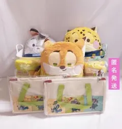 ズートピア２ ならべてどーみぃふれんず おおきい！ぬいぐるみ ブランケット他②