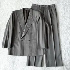 LANVIN PARIS ダブル セットアップスーツ イエロー系 48 メンズ - メルカリ